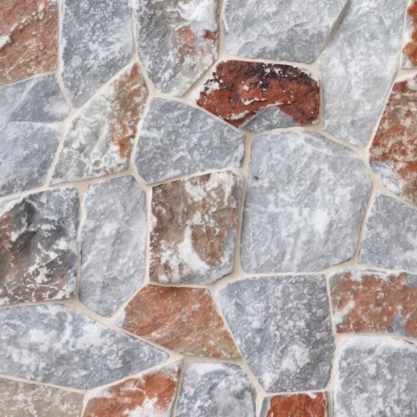 Başımtekin blue autumn rockface doğal kaplama taşı dış cephe modeli