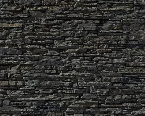 Stonewrap marka Gray Obsidian renkli Glory Vista dekoratif kültür taşı cephe kaplaması